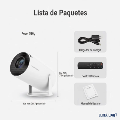 ElderLight™ - Proyector Portátil