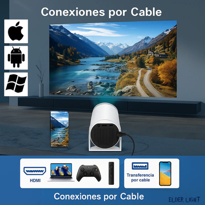ElderLight™ - Proyector Portátil